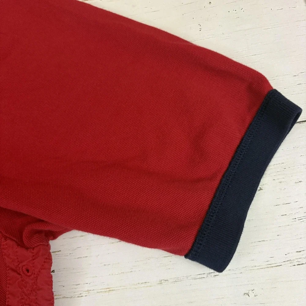 Polo Ralph Lauren Polo Shirt Big Pony Men 2XLT Big & Tall USA Flag Pony 67 Rugby